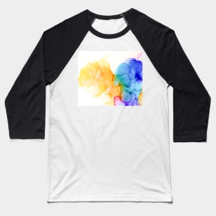 Happy clouds | Alcohol ink artwork Baseball T-Shirt